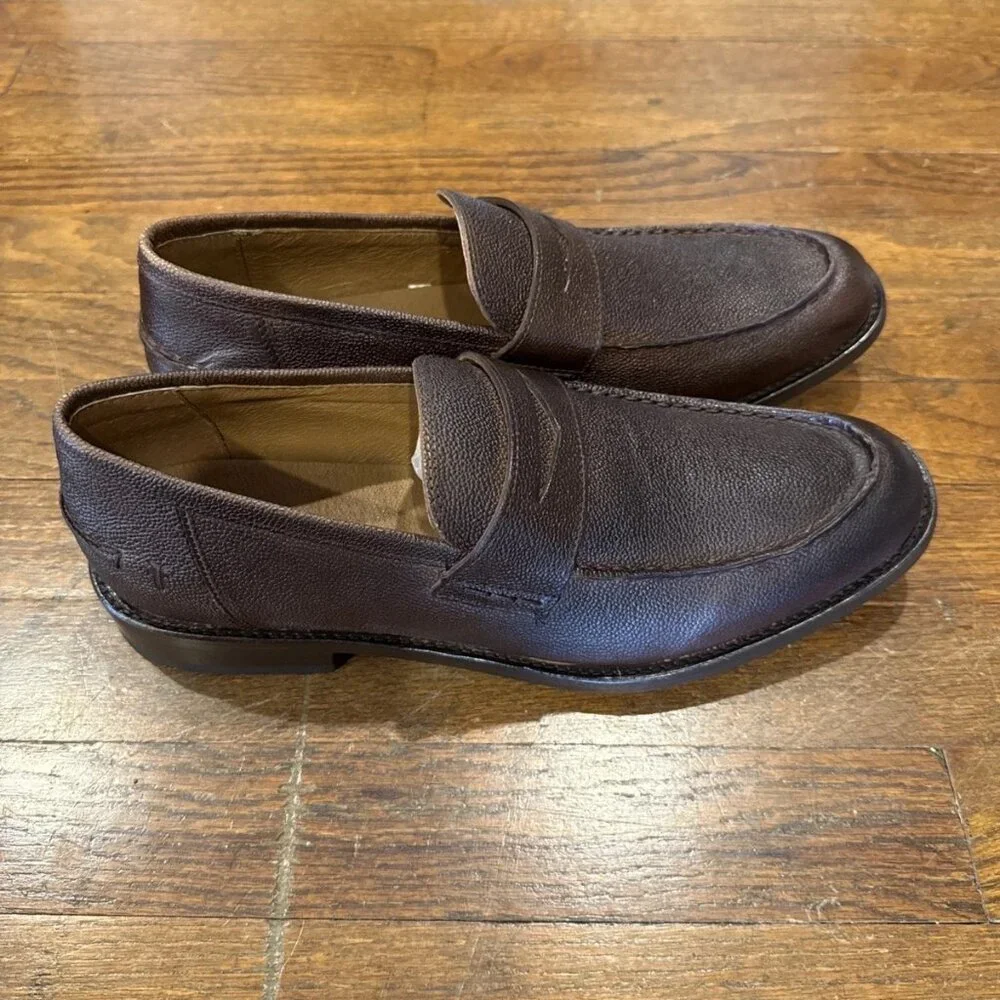 Frye Mens Loafers - Tyler Penny - Whiskey - 10.5 - Brand New - Picture 4 of 8